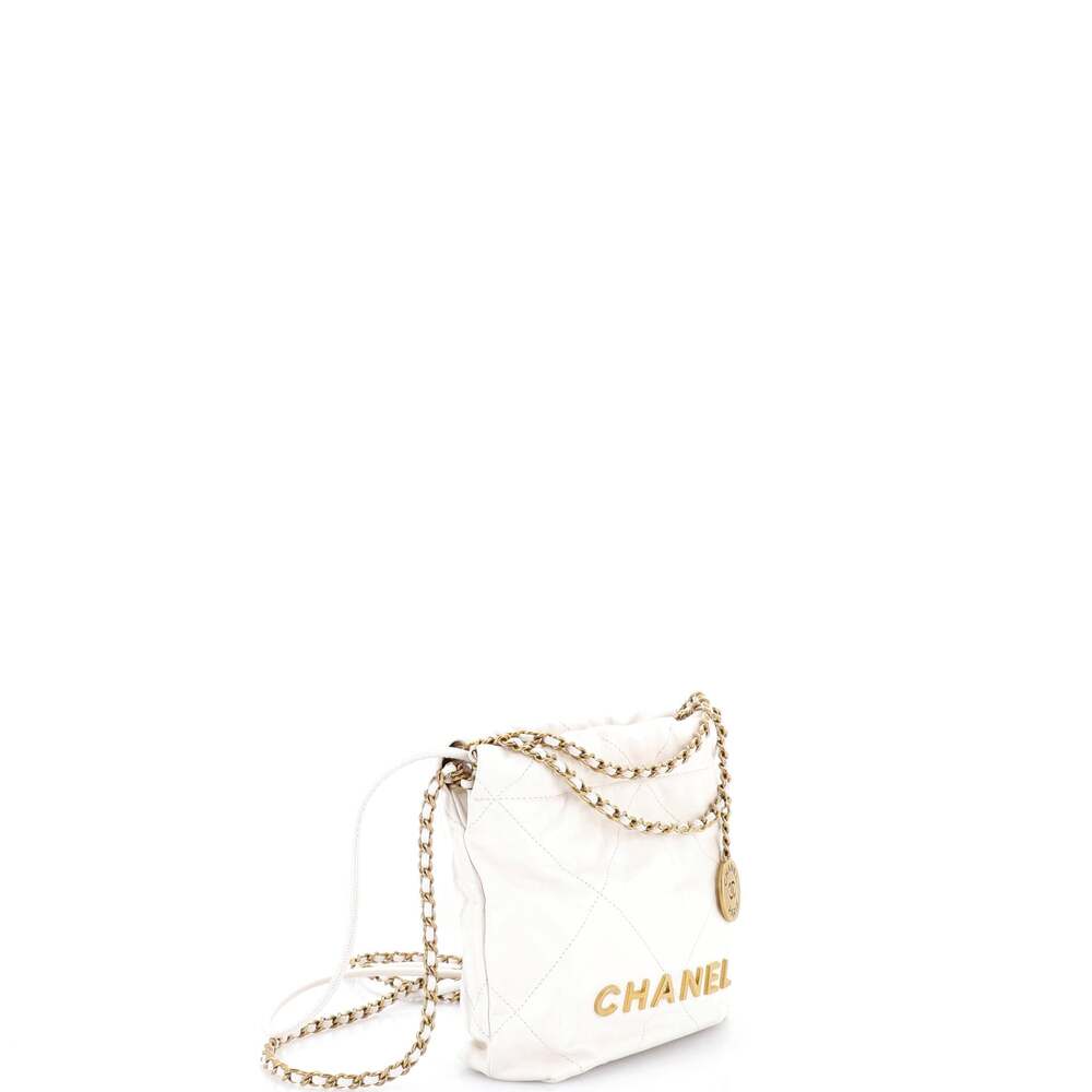 Chanel 22 Chain Hobo Quilted Calfskin #233940C49B - Picture 2 of 6